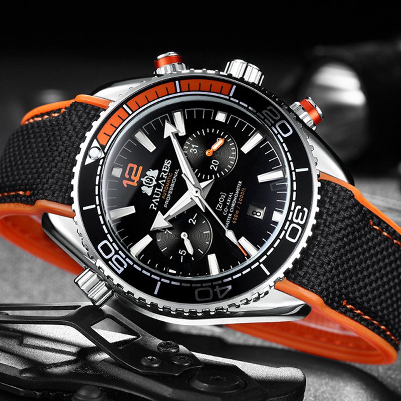 PAULAREIS P Luxury Men Automat – Luxury Watch With Rubber Strap Bewertung und Preis