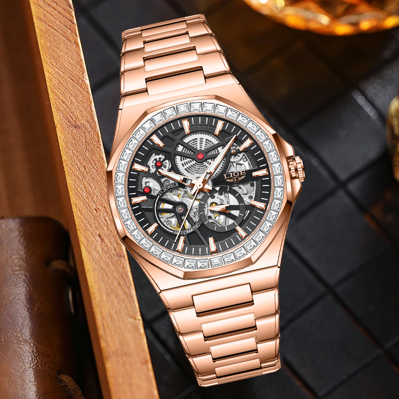 LIGE Original Design Mechanica – Luxury Quartz Watch Brands Bewertung und Preis