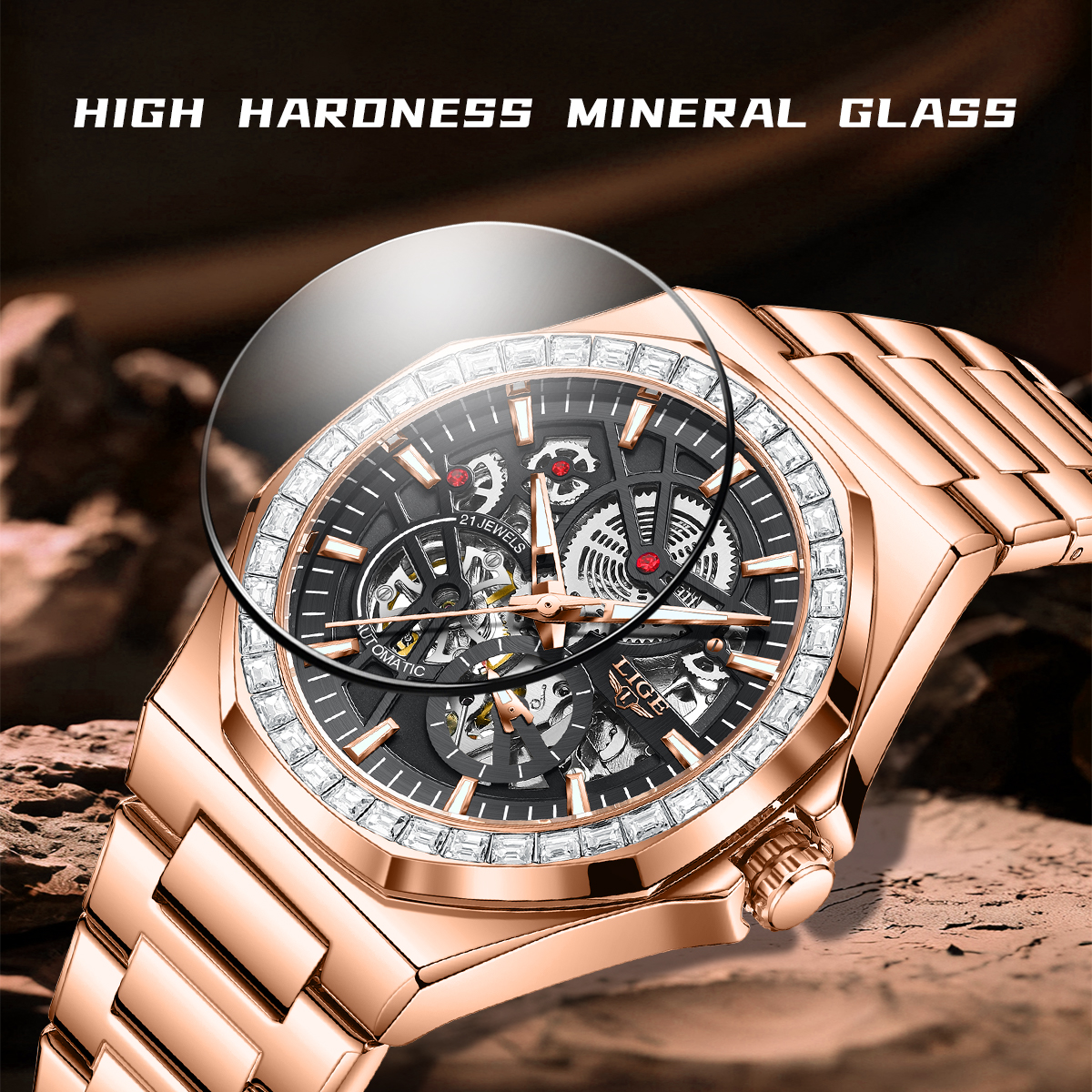 LIGE Original Design Mechanica – Luxury Quartz Watch Brands Bewertung und Preis