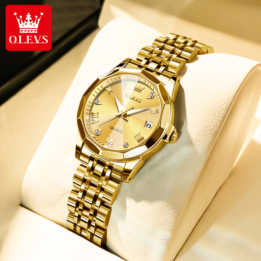 OLEVS Fashion Golden Watch for – Luxury Watch Cheap Bewertung und Preis