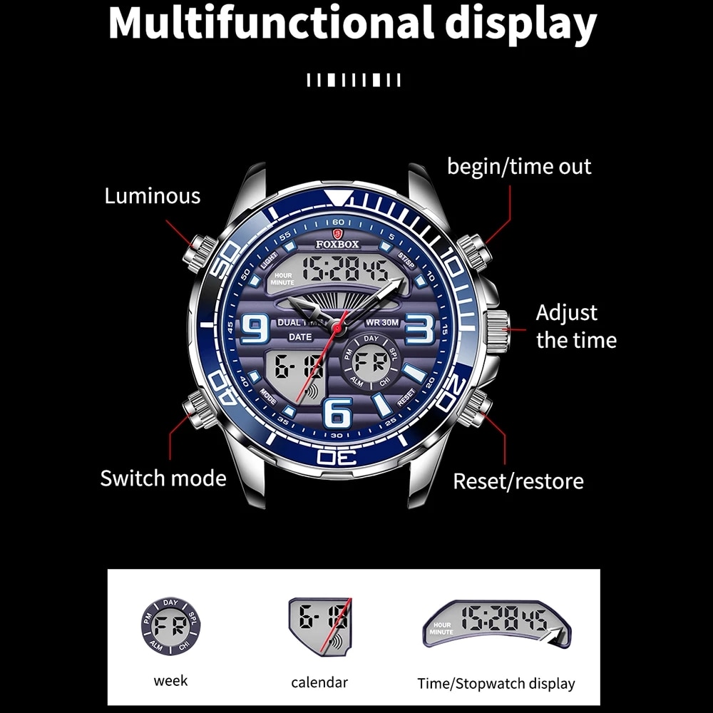 2024 Top Brand Luxury Digital  – Luxury Watch Collection Box Bewertung und Preis