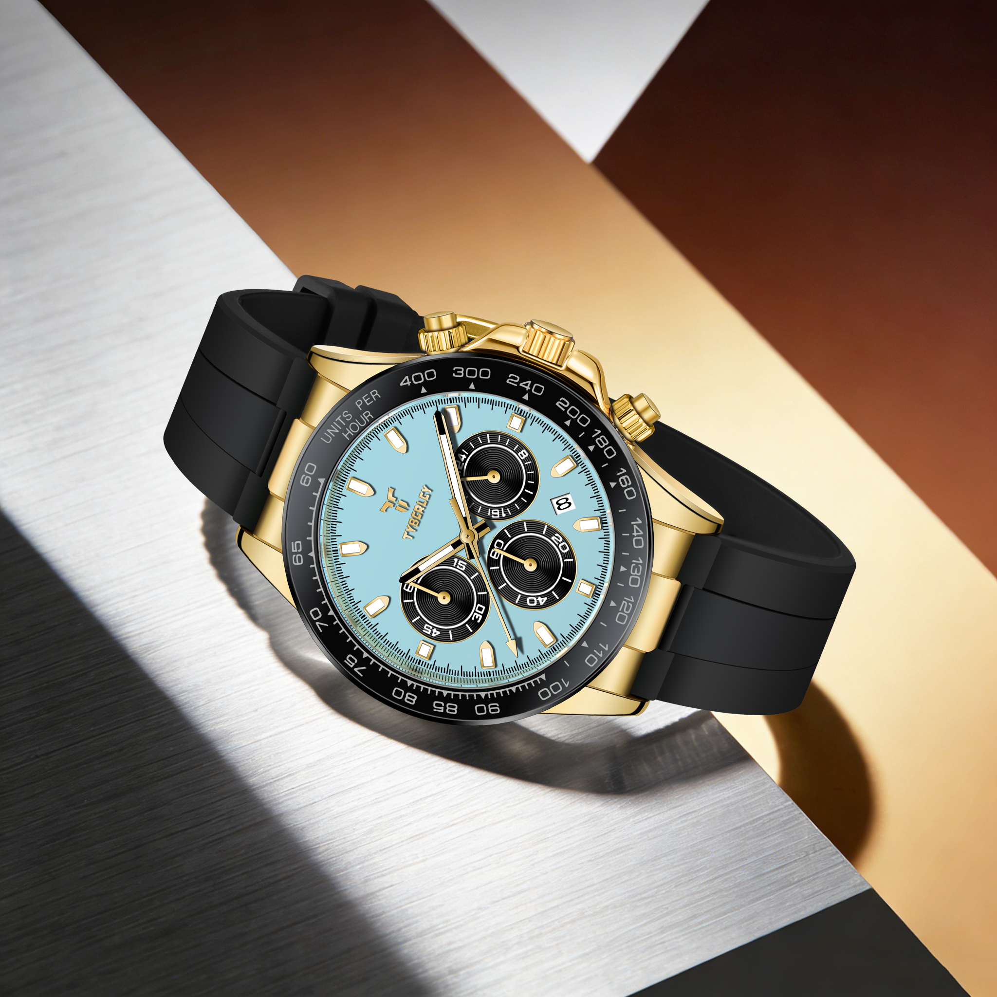 TYBERLEY Sophisticated Eleganc – Luxury Watch With Rubber Strap Bewertung und Preis