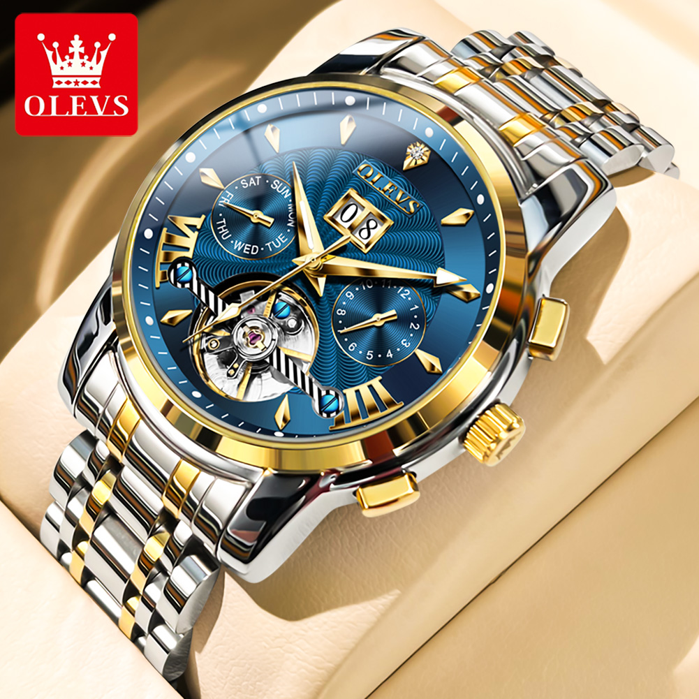 OLEVS Men Watches Luxury Fashi – Luxury Watch Straps Bewertung und Preis