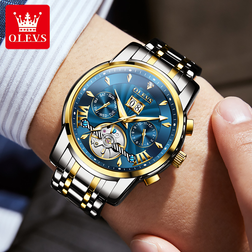 OLEVS Men Watches Luxury Fashi – Luxury Watch Straps Bewertung und Preis