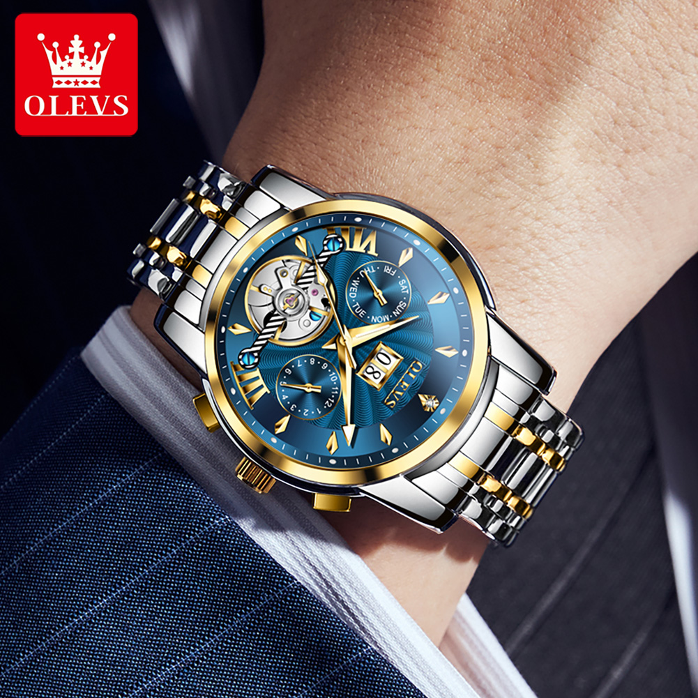 OLEVS Men Watches Luxury Fashi – Luxury Watch Straps Bewertung und Preis