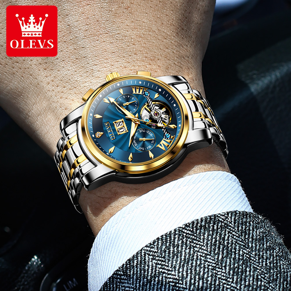 OLEVS Men Watches Luxury Fashi – Luxury Watch Straps Bewertung und Preis