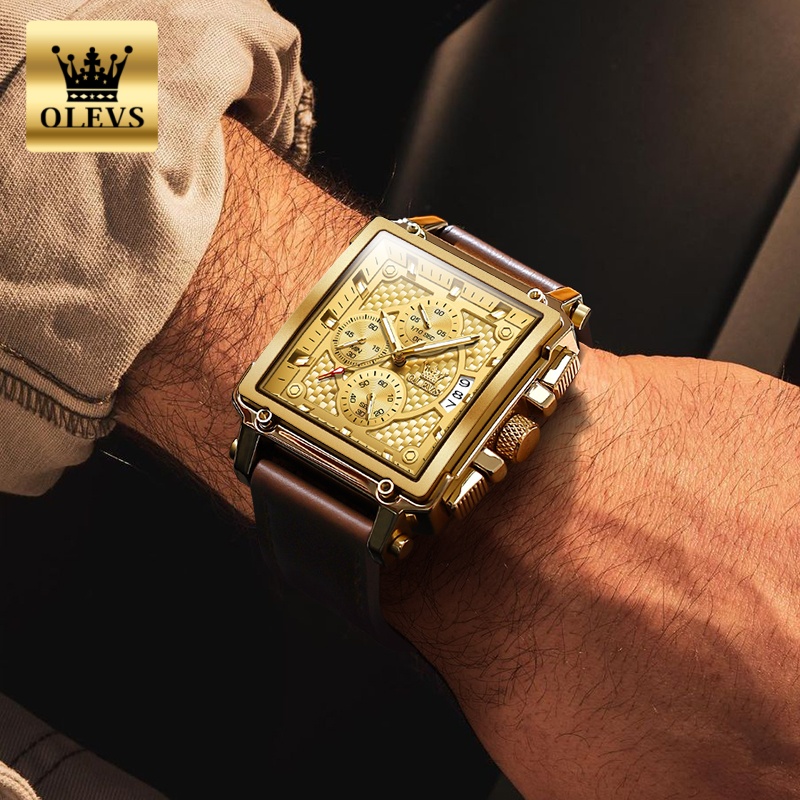 OLEVS brand mens watches water – Luxury Quartz Watch Brands Bewertung und Preis