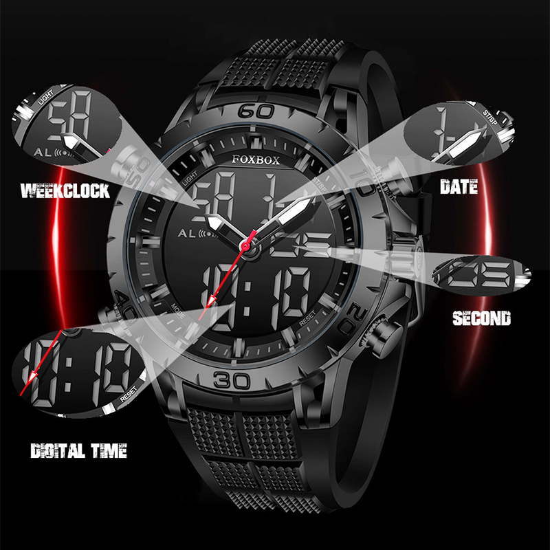 FOXBOX Mens Watches Sports Top – Luxury Watch Collection Box Bewertung und Preis