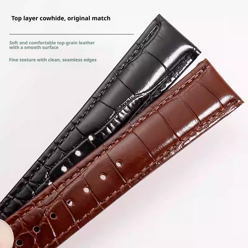 Crocodile grain genuine cowhid – Luxury Watch Jaeger Lecoultre Bewertung und Preis