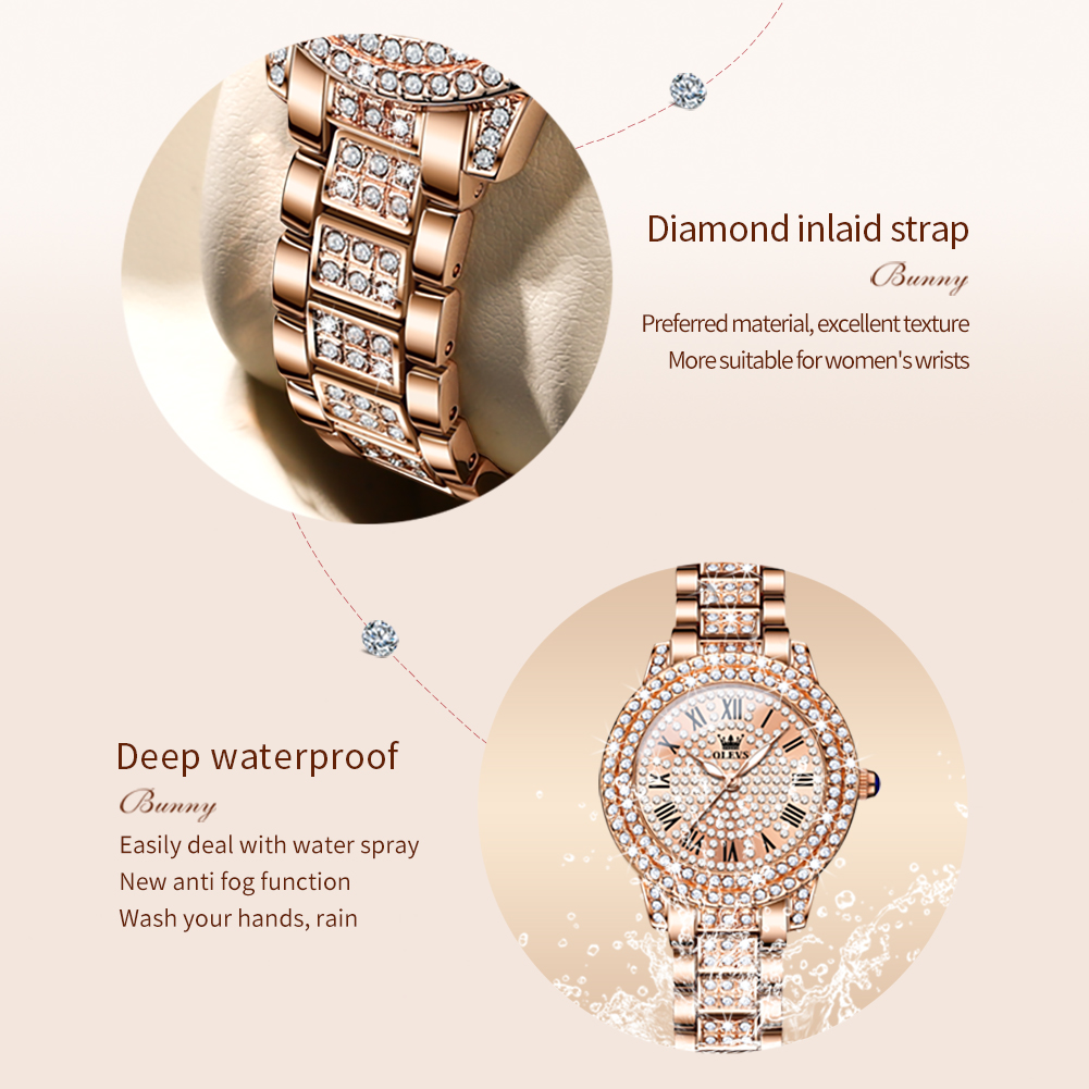 OLEVS 9943 Luxury All Diamond  – Luxury Watch Cheap Bewertung und Preis