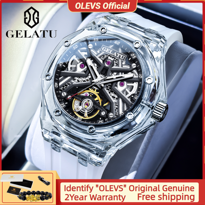 GELATU 8002 Automatic Mechanic – Luxury Watch With Rubber Strap Bewertung und Preis