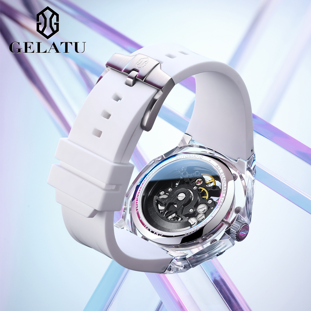 GELATU 8002 Automatic Mechanic – Luxury Watch With Rubber Strap Bewertung und Preis