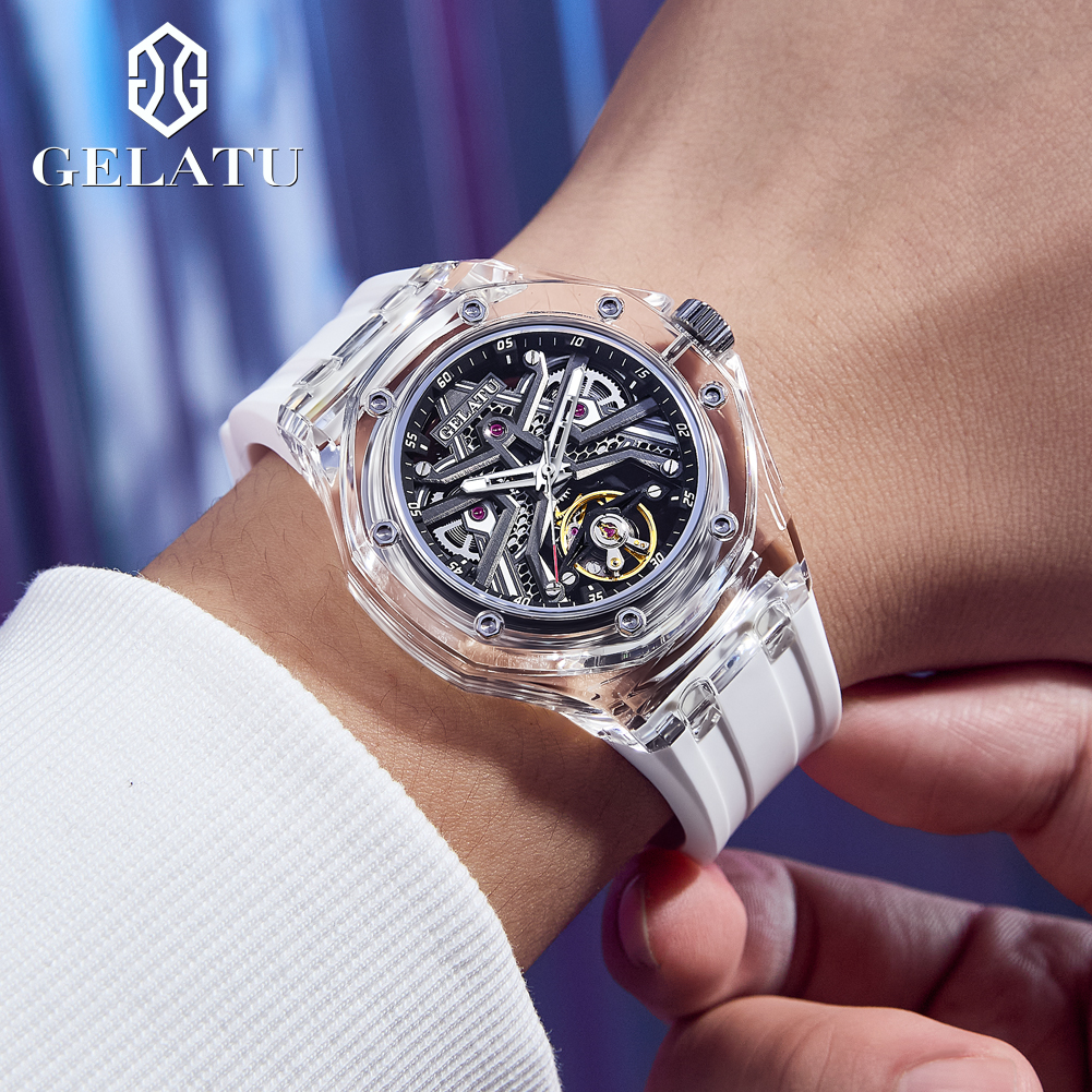 GELATU 8002 Automatic Mechanic – Luxury Watch With Rubber Strap Bewertung und Preis