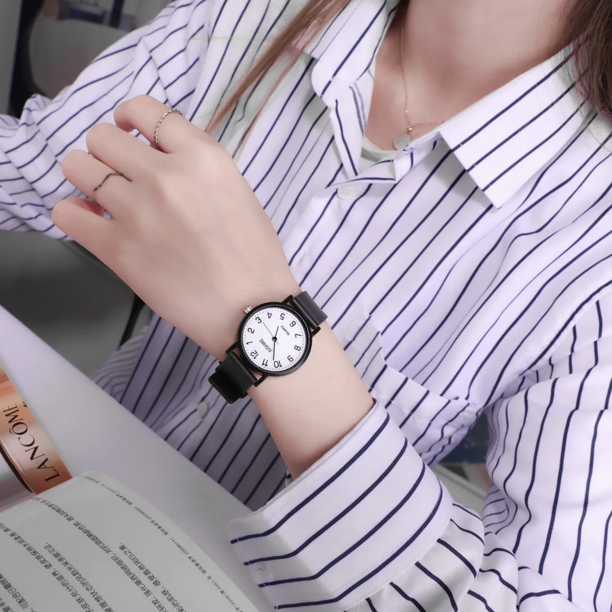Simple Black Watch Quartz Watc – Lux Watch Bewertung und Preis